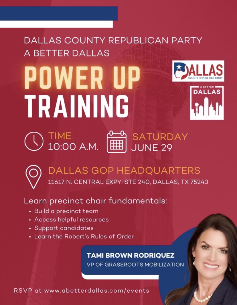 Flyer for Power Up Traning