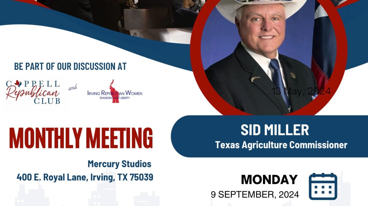 Sid Miller at the Coppell Republican Club