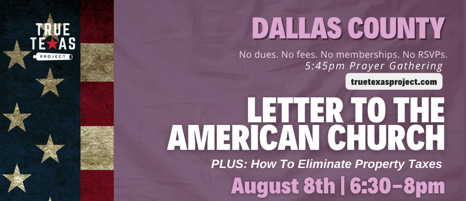 Letter to the American Church promo flyer