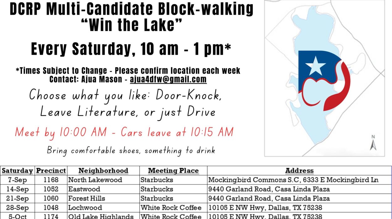 Blockwalking Calendar