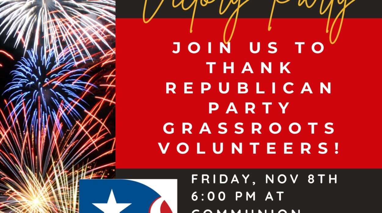 Flyer image for Texas GOP Statewide and Dallas GOP Victory Party