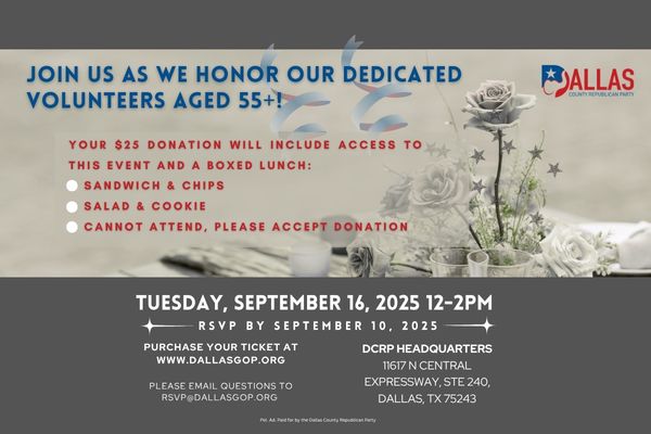 Volunteer 55+ Luncheon