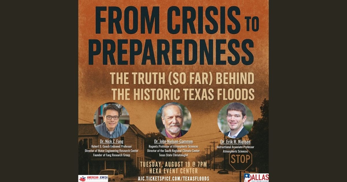 AJC event about the Texas floods 8.19.25