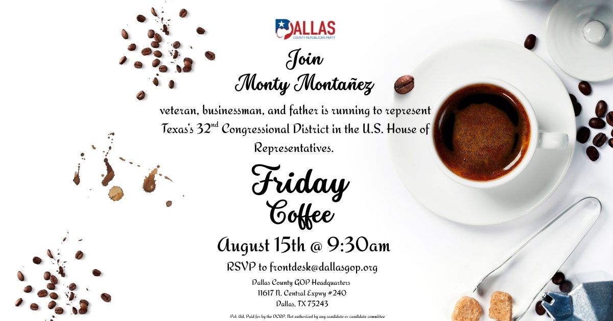 Coffee & Conversation 8.15.25 with Monty Montañez