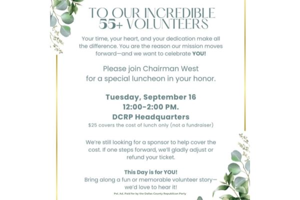 55+ Volunteer Event flyer new date 9.16.25